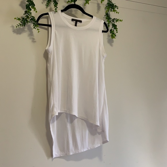 BCBG MAX AZRIA Karyn Vintage White Sleeveless Top-$25 - Picture 2 of 8